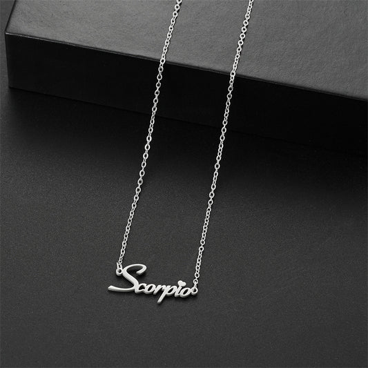 Horoscope necklace